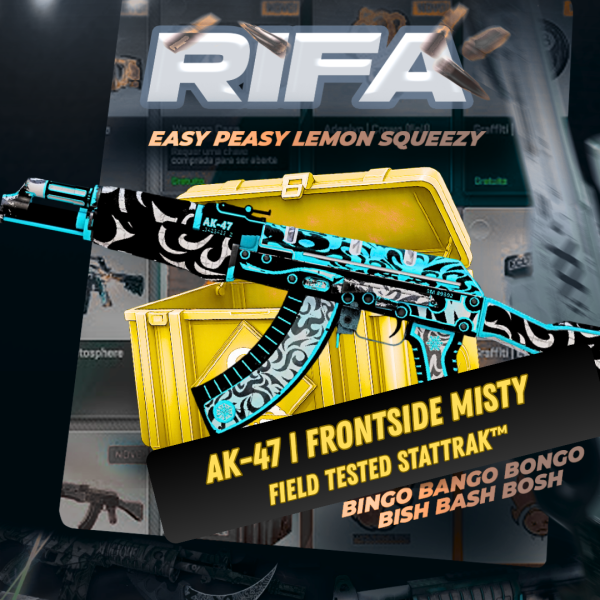 16/12 StatTrak™ AK-47 | Frontside Misty (Field Tested)